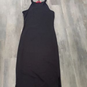 Black maxi dress